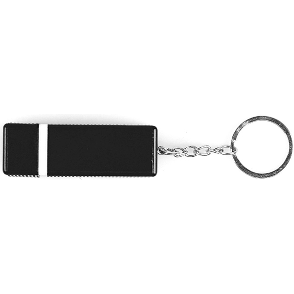 Square shape flashlight with key chain.... from ASI 74585 Nu Promo International / Nu Promo Line