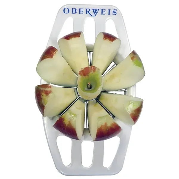 7" white slicer/corer for apples that slices them into eight pieces.... from ASI 38120 Ball Pro / Diversified Quality Kitchenware