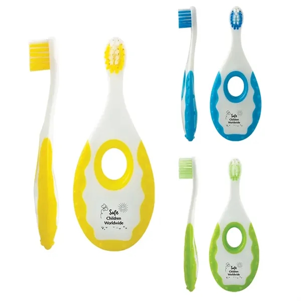 Easy grip baby toothbrush that doubles as a soothing teether.... from ASI 62190 Illini