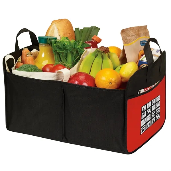 Organizer made of 90G non woven, coated water-resistant polypropylene features a... from ASI 46420 Continental Mkting Svc Inc / CMBags