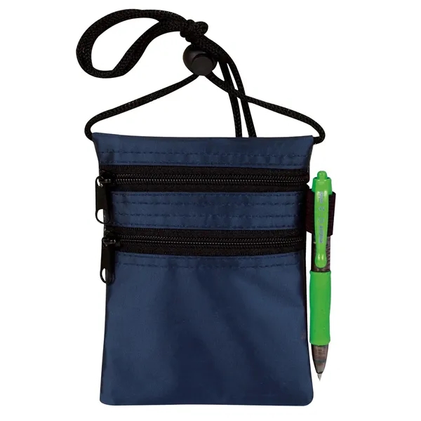 Wallet measures 4.25" x 5.5" and features a neck strap with... from ASI 46420 Continental Mkting Svc Inc / CMBags