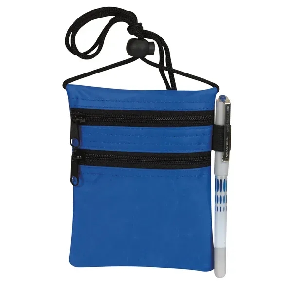 Wallet measures 4.25" x 5.5" and features a neck strap with... from ASI 46420 Continental Mkting Svc Inc / CMBags
