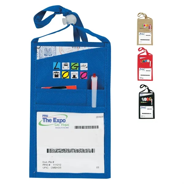 Holder made of 90G non woven, coated water-resistant polypropylene, features a... from ASI 46420 Continental Mkting Svc Inc / CMBags