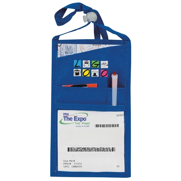 Holder made of 90G non woven, coated water-resistant polypropylene, features a... from ASI 46420 Continental Mkting Svc Inc / CMBags