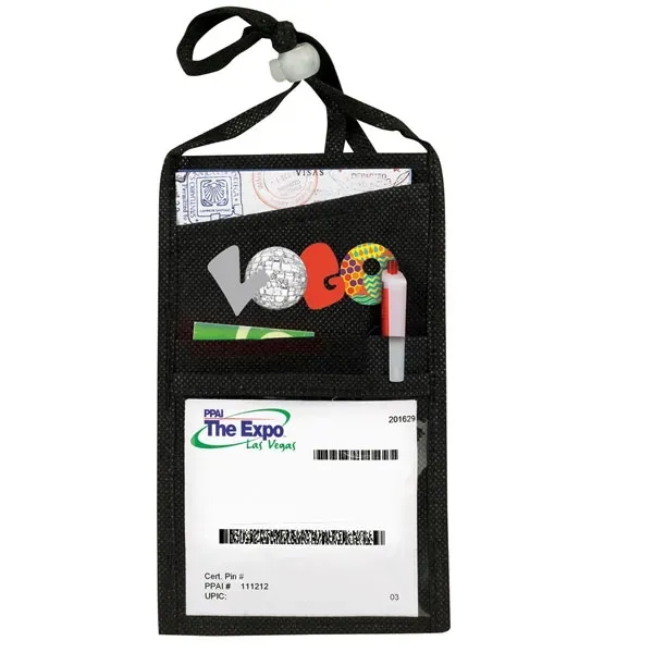 Holder made of 90G non woven, coated water-resistant polypropylene, features a... from ASI 46420 Continental Mkting Svc Inc / CMBags