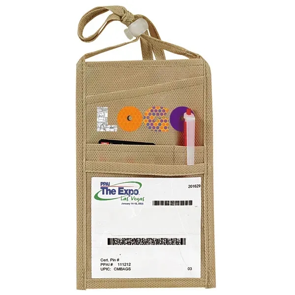 Holder made of 90G non woven, coated water-resistant polypropylene, features a... from ASI 46420 Continental Mkting Svc Inc / CMBags