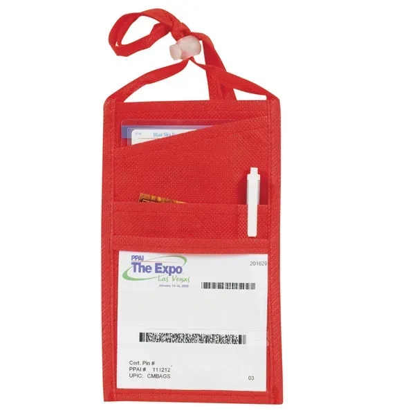 Holder made of 90G non woven, coated water-resistant polypropylene, features a... from ASI 46420 Continental Mkting Svc Inc / CMBags