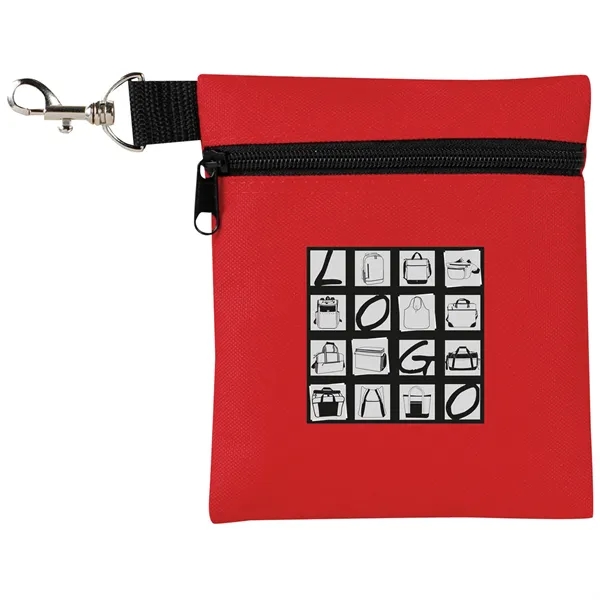 Pouch made of poly 600 denier and measuring 6" x 7",... from ASI 46420 Continental Mkting Svc Inc / CMBags