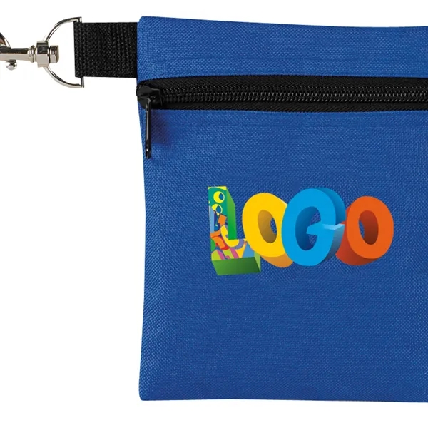 Pouch made of poly 600 denier and measuring 6" x 7",... from ASI 46420 Continental Mkting Svc Inc / CMBags