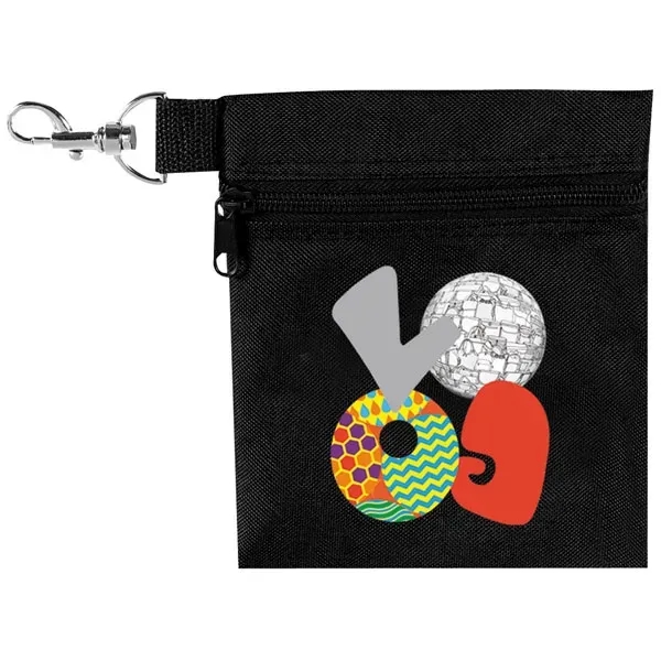 Pouch made of poly 600 denier and measuring 6" x 7",... from ASI 46420 Continental Mkting Svc Inc / CMBags