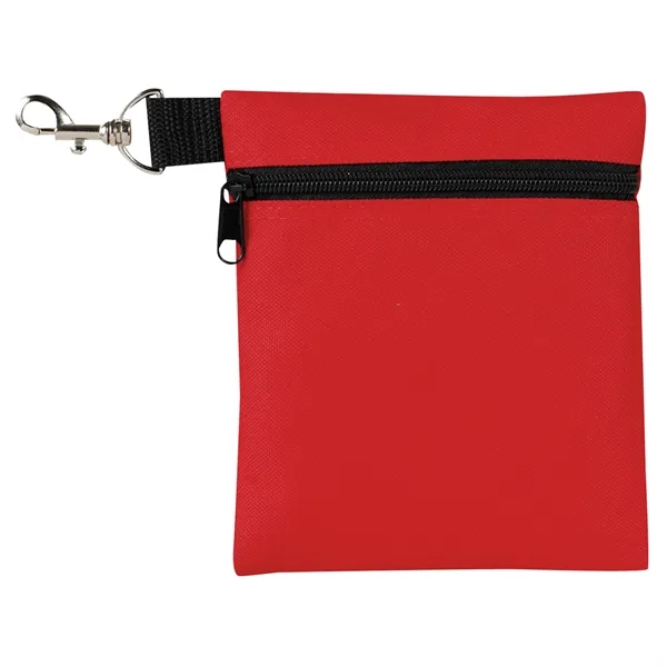 Pouch made of poly 600 denier and measuring 6" x 7",... from ASI 46420 Continental Mkting Svc Inc / CMBags