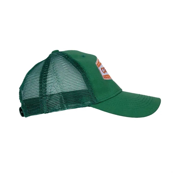 Six panel cotton and polyester buckram cap with mesh back, sweatband... from ASI 62088 IDProductsource
