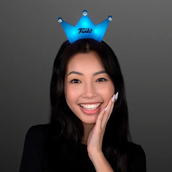 Blank or Imprinted. LED Crown Tiara Headbands, Princess Party Favors... from ASI 34194 ALightPromos