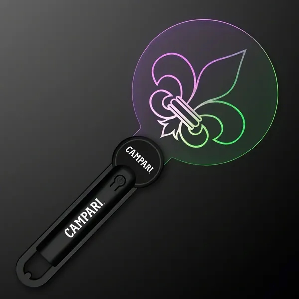 Fleur de Lis Mardi Gras LED Light Wand; Blank and Imprinted... from ASI 34194 ALightPromos