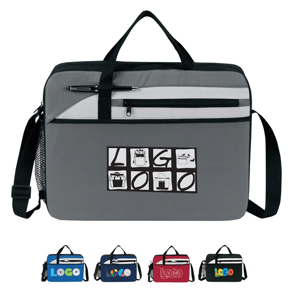 Rocket brief bag made of poly 600 denier and 300 denier... from ASI 46420 Continental Mkting Svc Inc / CMBags