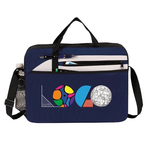 Rocket brief bag made of poly 600 denier and 300 denier... from ASI 46420 Continental Mkting Svc Inc / CMBags