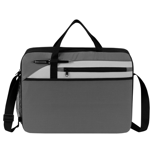 Rocket brief bag made of poly 600 denier and 300 denier... from ASI 46420 Continental Mkting Svc Inc / CMBags