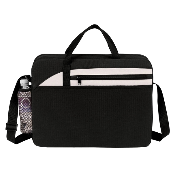 Rocket brief bag made of poly 600 denier and 300 denier... from ASI 46420 Continental Mkting Svc Inc / CMBags