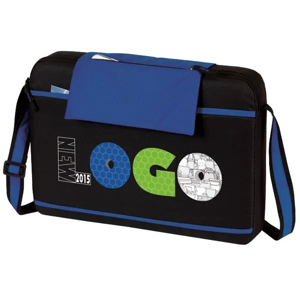 Zippered main compartment under flap for laptop (fits most 15.6'' screen)... from ASI 46420 Continental Mkting Svc Inc / CMBags