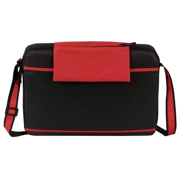 Zippered main compartment under flap for laptop (fits most 15.6'' screen)... from ASI 46420 Continental Mkting Svc Inc / CMBags
