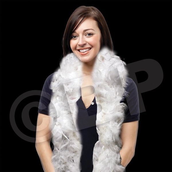 6' long adult-sized feather boa in assorted bright colors.... from ASI 42016 Brighter Promotions Inc