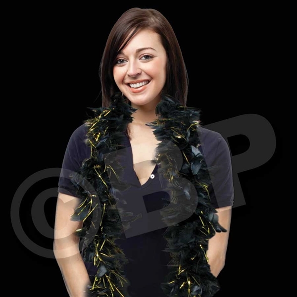 6' long adult-sized feather boa in assorted bright colors.... from ASI 42016 Brighter Promotions Inc