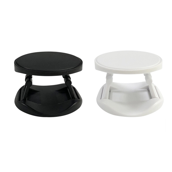 1.69" x 0.98" round ABS plastic flip-up round phone grip and... from ASI 37218 Athena Promo (tm)