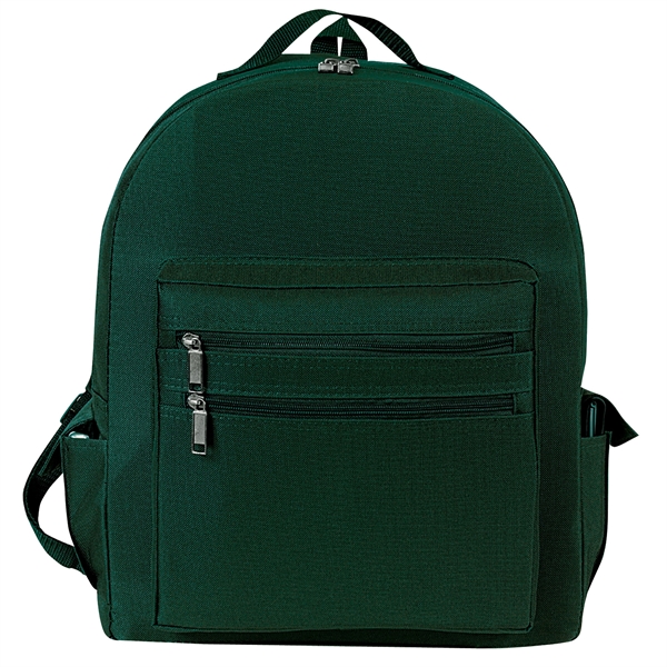 Backpack made of poly 600 denier and measuring 13" x 16"... from ASI 46420 Continental Mkting Svc Inc / CMBags