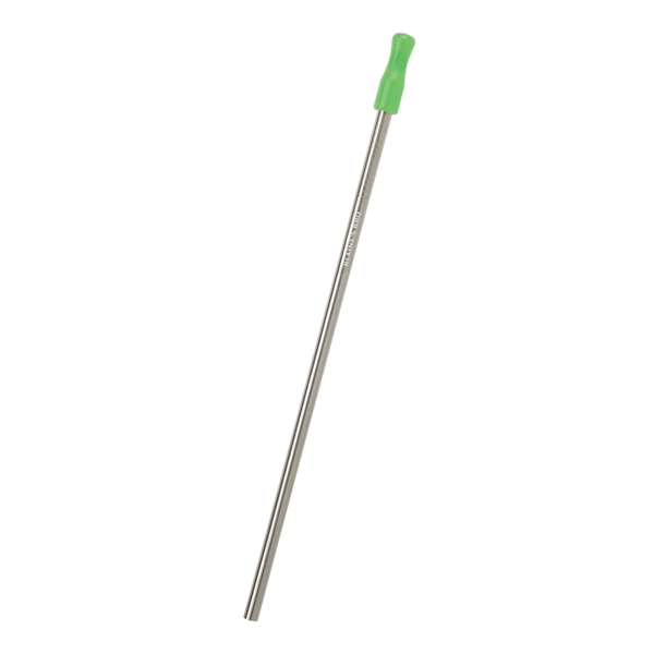 5-pack reusable stainless straw kit with cotton pouch for reducing impact... from ASI 61125 Hit Promotional Products / Hit®