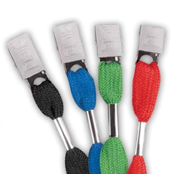 2 1/8" x 3 3/8" full-color plastic identification badge with vertical... from ASI 61966 HPG / Beacon Promotions HPG Gold