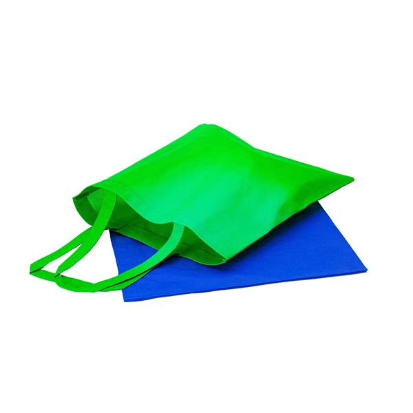 Lightweight non-woven convention tote ideal for trade shows, conferences, and giveaways.... from ASI 67075 Leprechaun Promotions, LLC