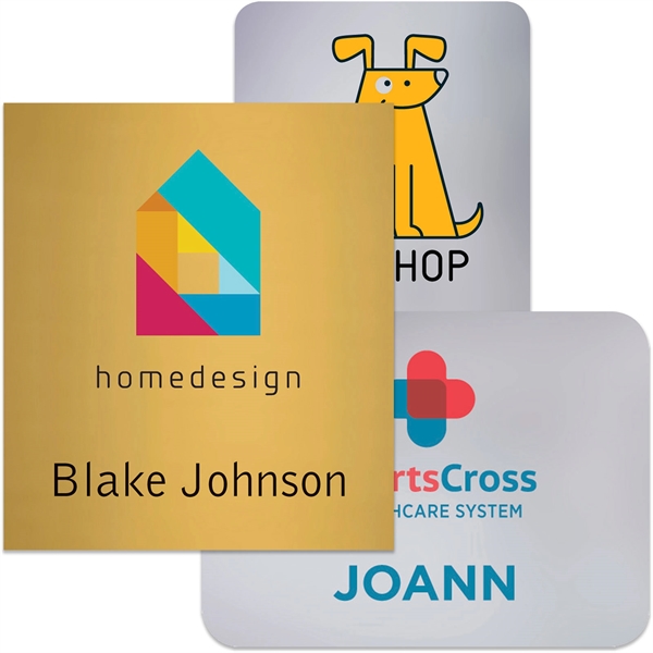 Display your full color logo and printed personalization on a beautiful... from ASI 61966 HPG / Beacon Promotions HPG Gold