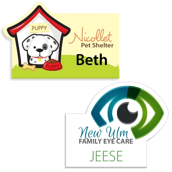 Help your badges stand out with the custom cut New Orleans... from ASI 61966 HPG / Beacon Promotions HPG Gold