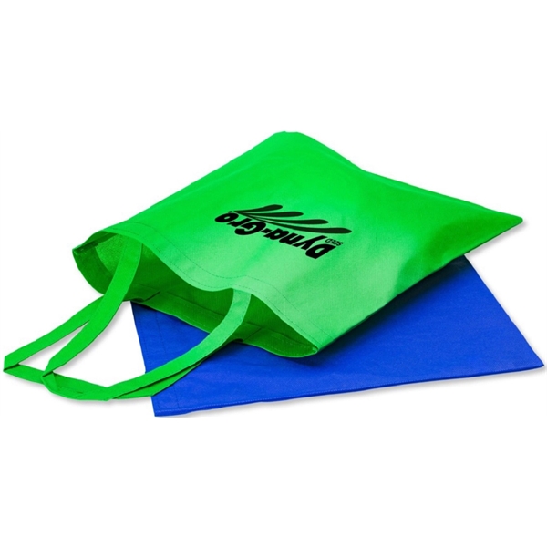 Lightweight non-woven convention tote ideal for trade shows, conferences, and giveaways.... from ASI 67075 Leprechaun Promotions, LLC
