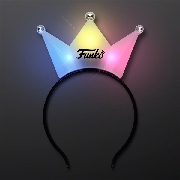 Blank or Imprinted. LED Crown Tiara Headbands, Princess Party Favors... from ASI 34194 ALightPromos