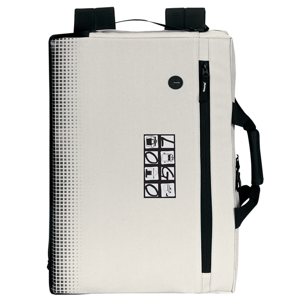 Convertible briefcase / backpack with padded sleeve for a 17" laptop... from ASI 46420 Continental Mkting Svc Inc / CMBags