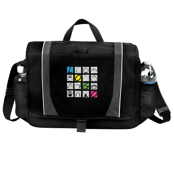 Bag made of poly 600 denier and linen features carry handles,... from ASI 46420 Continental Mkting Svc Inc / CMBags