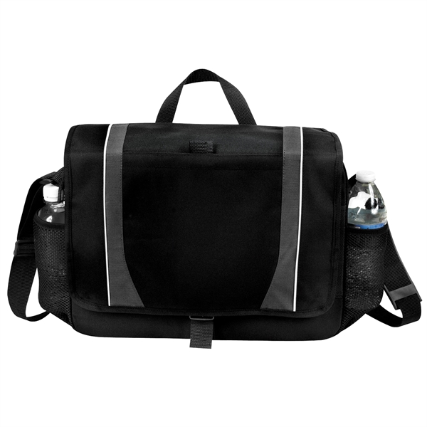 Bag made of poly 600 denier and linen features carry handles,... from ASI 46420 Continental Mkting Svc Inc / CMBags