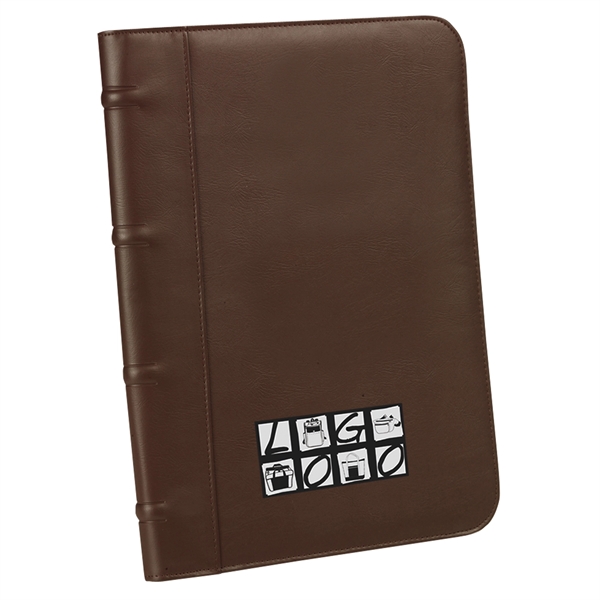 Padfolio made of G-9 soft leatherette features an expandable sleeve pocket,... from ASI 46420 Continental Mkting Svc Inc / CMBags