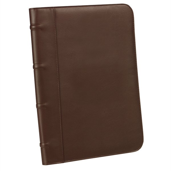 Padfolio made of G-9 soft leatherette features an expandable sleeve pocket,... from ASI 46420 Continental Mkting Svc Inc / CMBags