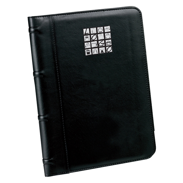 G-9 soft leatherette writing pad with a pen and a sleeve... from ASI 46420 Continental Mkting Svc Inc / CMBags