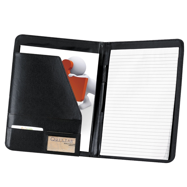 G-9 soft leatherette writing pad with a pen and a sleeve... from ASI 46420 Continental Mkting Svc Inc / CMBags