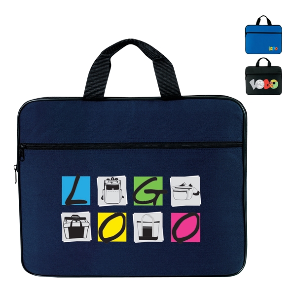 Portfolio made of poly 600 denier, measures 16.5" x 13" x... from ASI 46420 Continental Mkting Svc Inc / CMBags