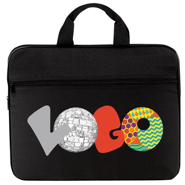 Portfolio made of poly 600 denier, measures 16.5" x 13" x... from ASI 46420 Continental Mkting Svc Inc / CMBags