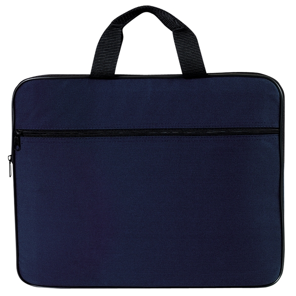 Portfolio made of poly 600 denier, measures 16.5" x 13" x... from ASI 46420 Continental Mkting Svc Inc / CMBags