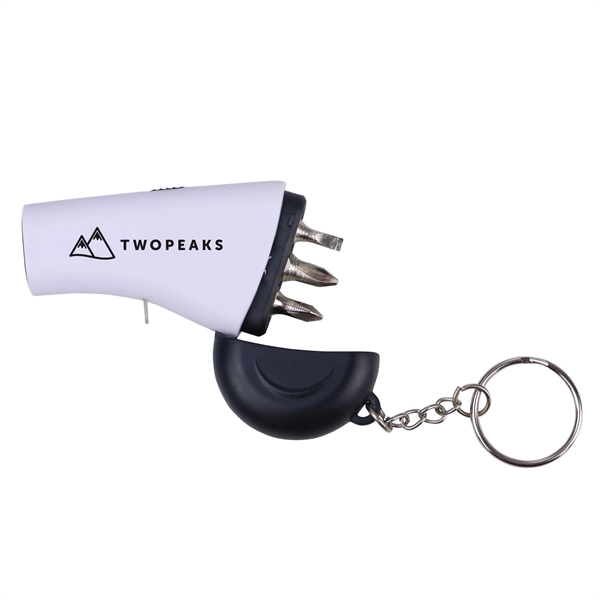 Handy keychain screwdriver tool set with LED.... from ASI 79840 The Proinnovative Line / Proinnovative Line