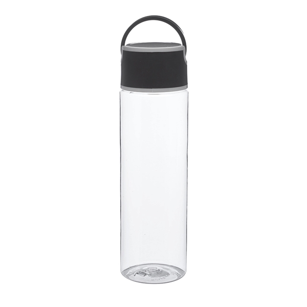 23 oz. plastic water bottle with single wall design, plastic lid... from ASI 39552 BEL Promo