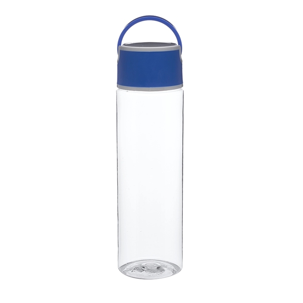 23 oz. plastic water bottle with single wall design, plastic lid... from ASI 39552 BEL Promo