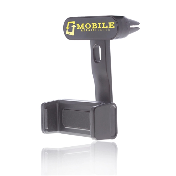 Universal car air vent phone holder with bracket clip and back... from ASI 39552 BEL Promo