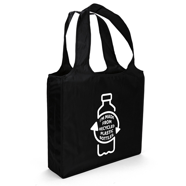 Polyester tote made from 230T recycled polyester (RPET).... from ASI 37940 Bag Makers Inc